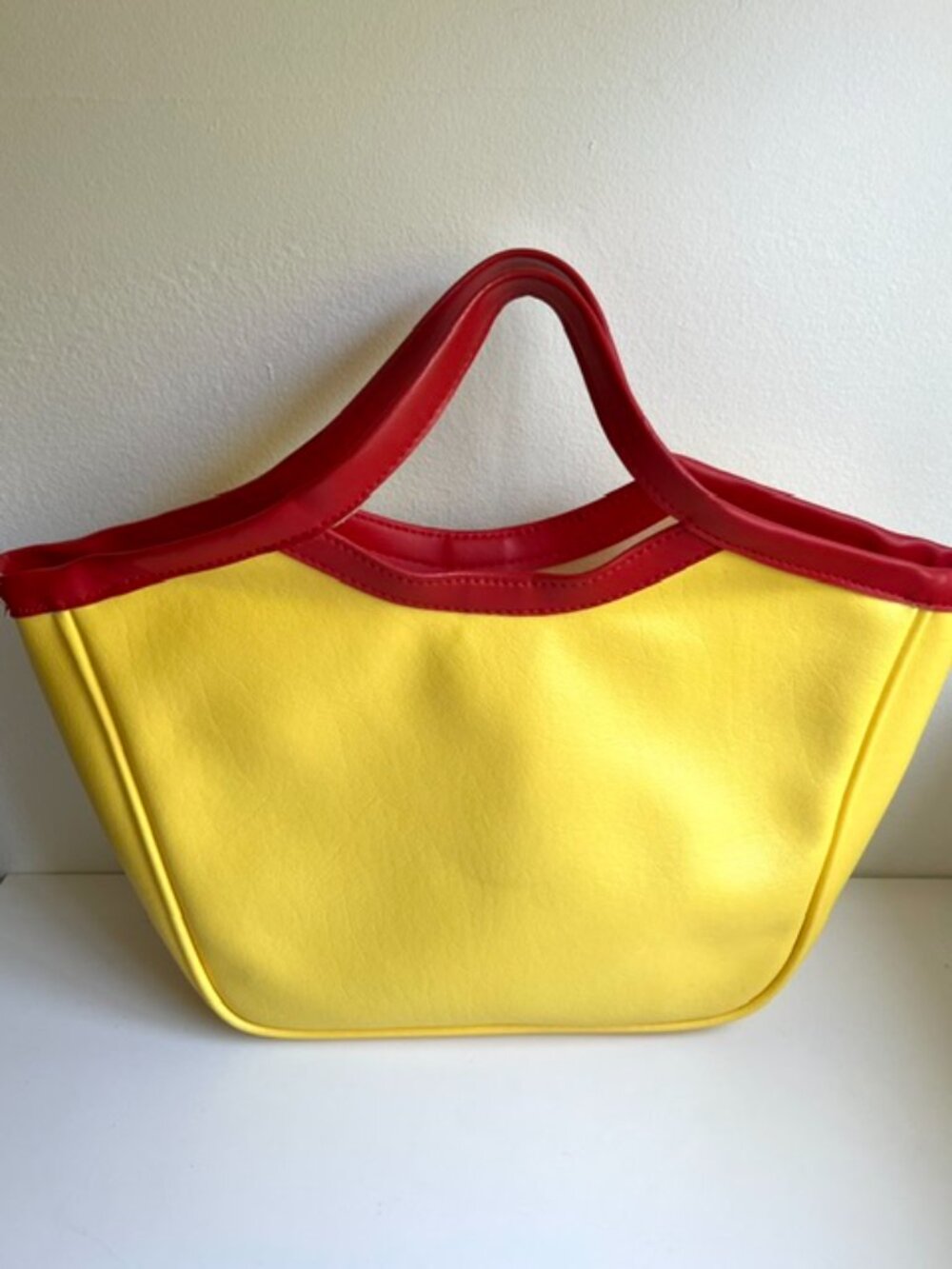 Rare Vintage Paul Frank Garden Gnome Vinyl Tote Bag Purse - Picture 3 of 7